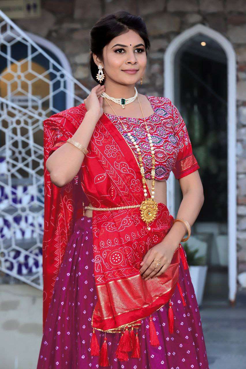 Women's Traditional Bandhani Ghagra Choli with Dupatta ? Navratri & Festive Wear - Image 20